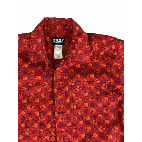 Osh Kosh Kid's Boys Button Up Collared Shirt 7x - Picture 4 of 12
